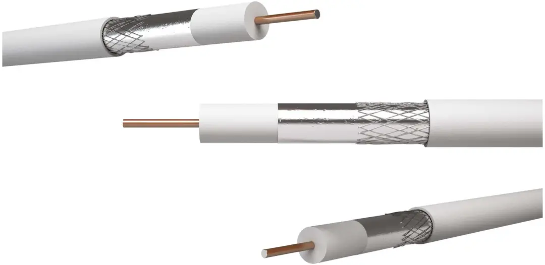 EMOS Coaxkabel CB130 S5375 - 15m - Wit - afbeelding 5 van 6