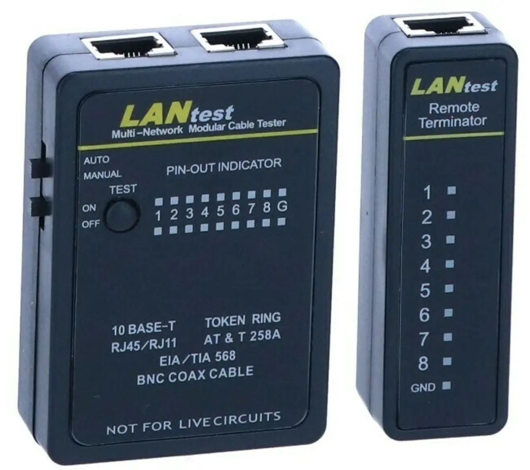 Danicom DC-CABLETEST-PRO Netwerkkabeltester
