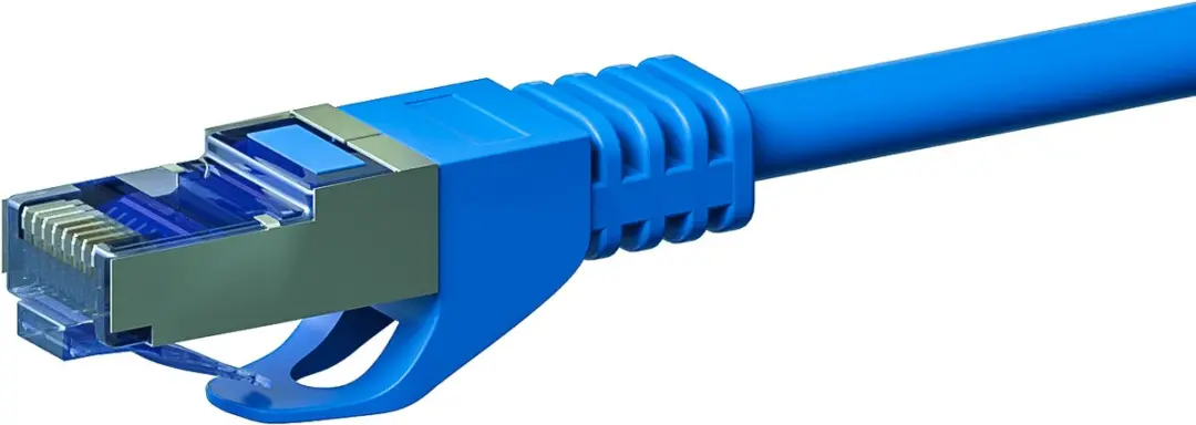 Danicom DC-6A4-002 CAT6a S/FTP Patchkabel 0,25m - Blauw - afbeelding 5 van 6