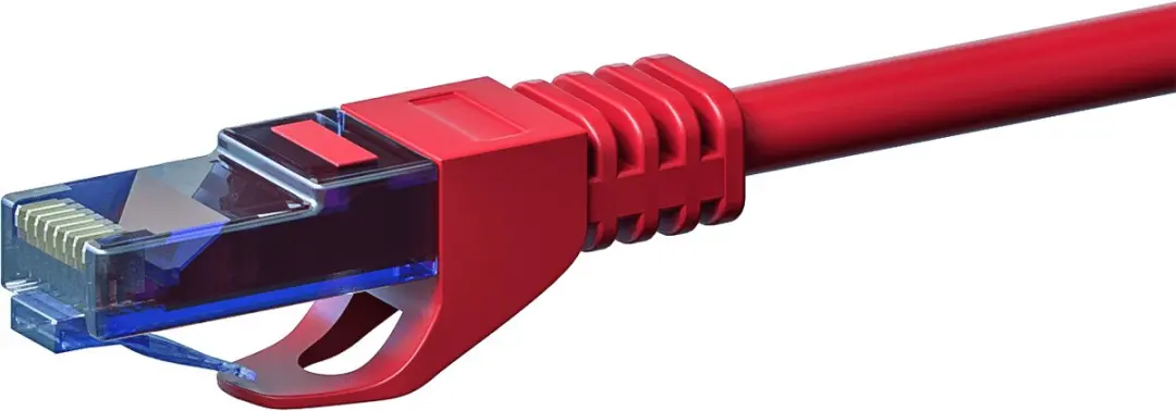 Danicom DC-U6A5-010 CAT6a UTP patchkabel 1m - Rood - afbeelding 2 van 3