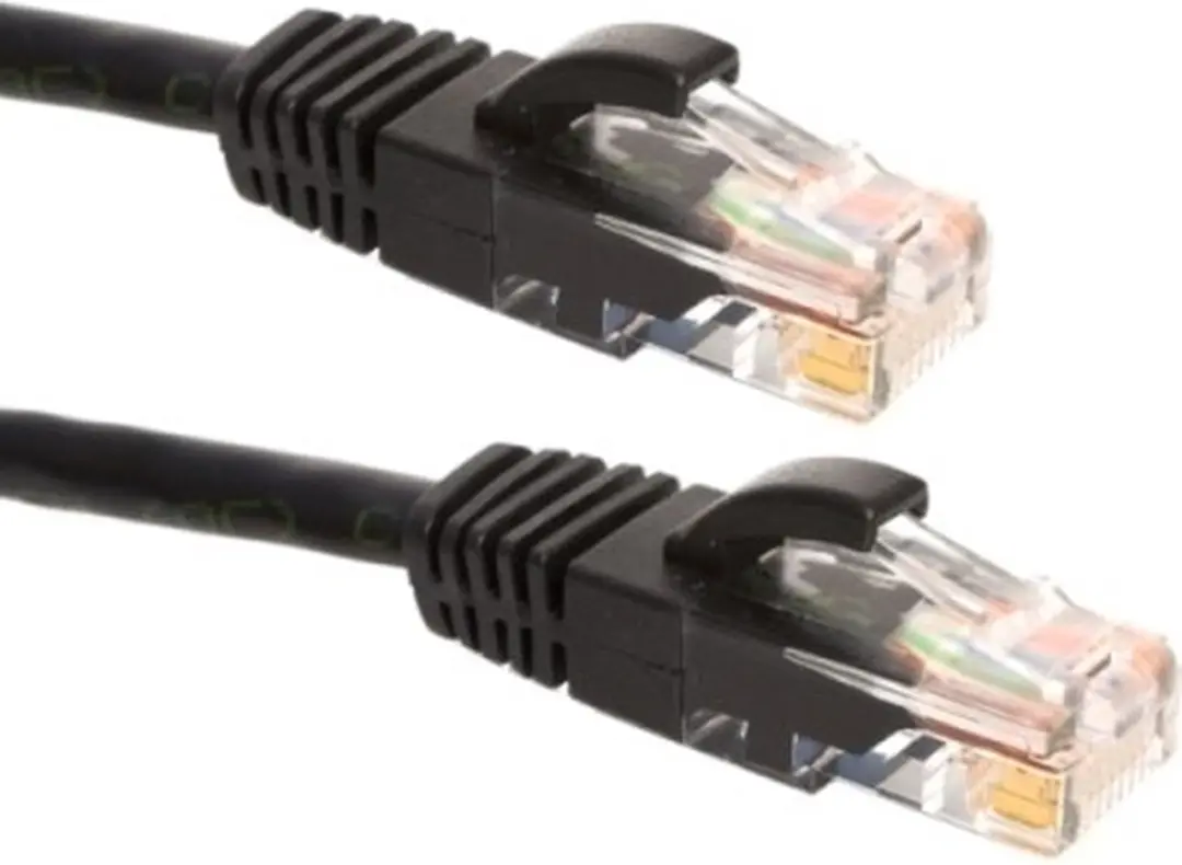 Danicom DC-U6A0-100 UTP CAT6a Patchkabel 10m - Zwart - afbeelding 3 van 3
