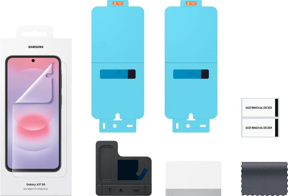Samsung Galaxy A37 Originele Screenprotector - 2 Stuks