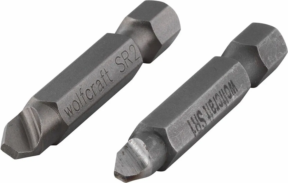 Wolfcraft Schroevenverwijderaarset SR1+SR2 2982000