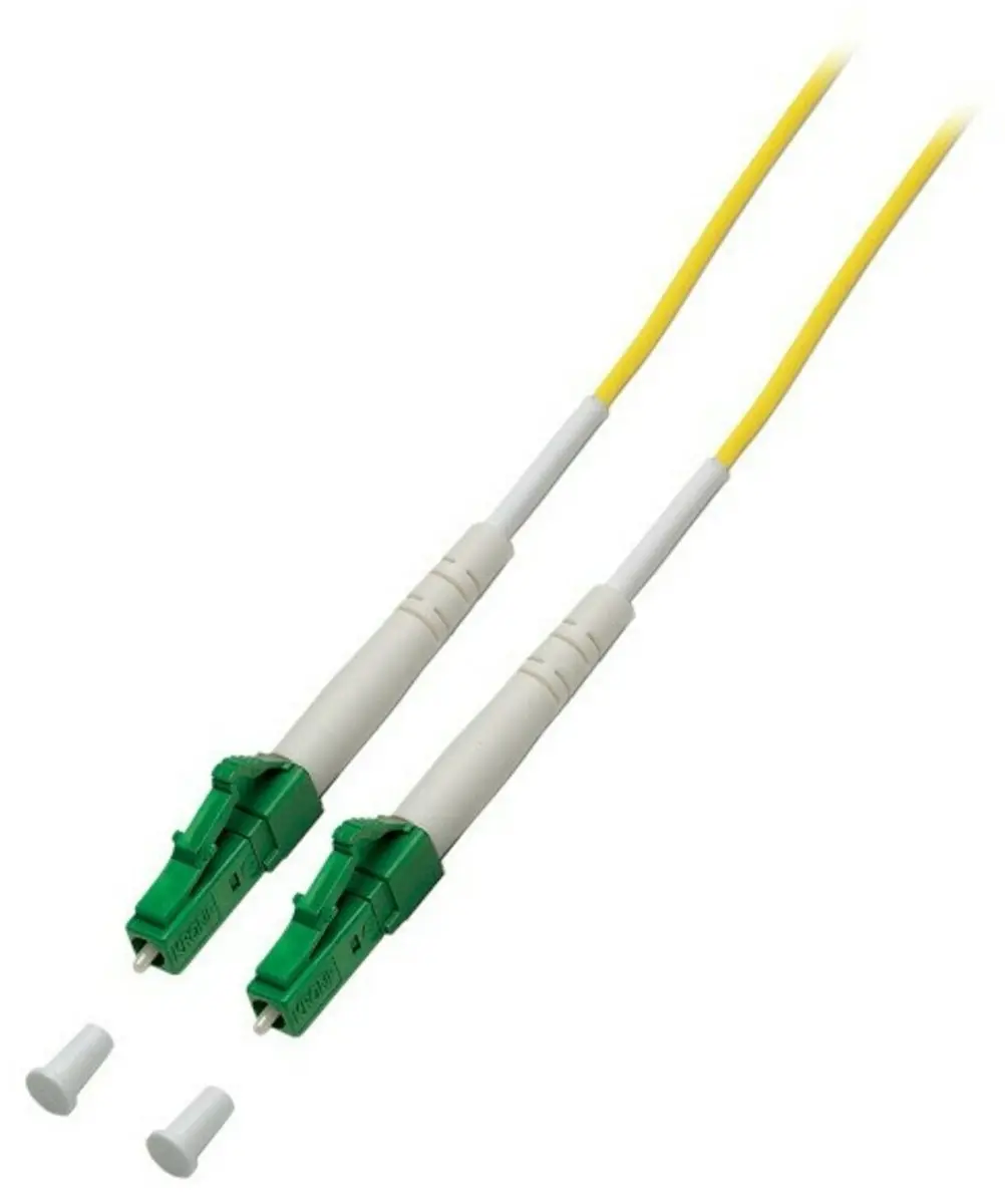 Danicom OS2 simplex glasvezel kabel LC/APC-LC/APC 1m