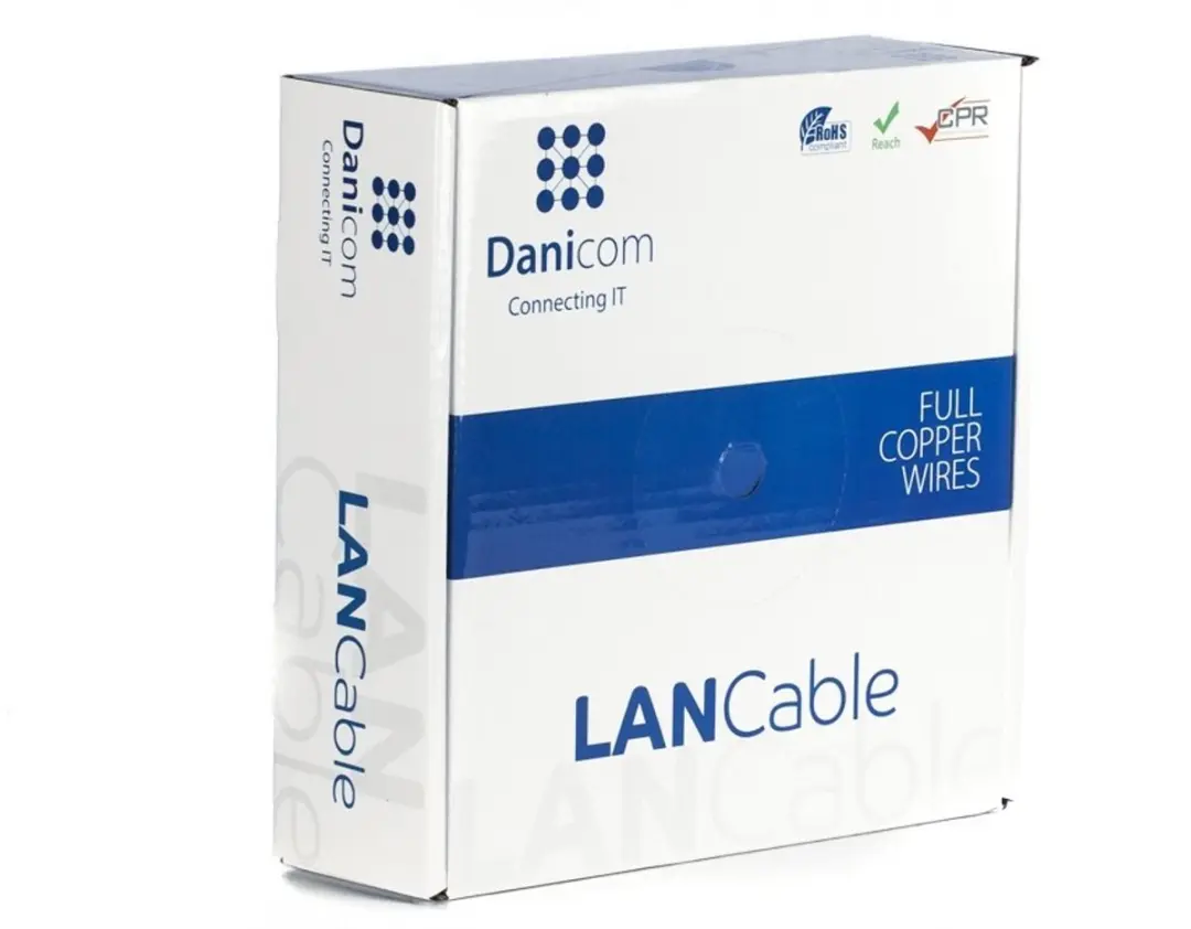 Danicom CAT6A S/FTP Netwerkkabel DC-SFTP6A-50S-DCA