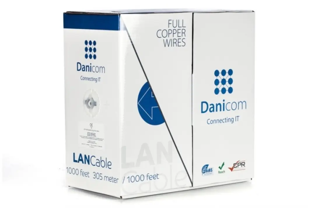 Danicom DC-UTP6-305S-B2CA CAT6 UTP Netwerkkabel 305m
