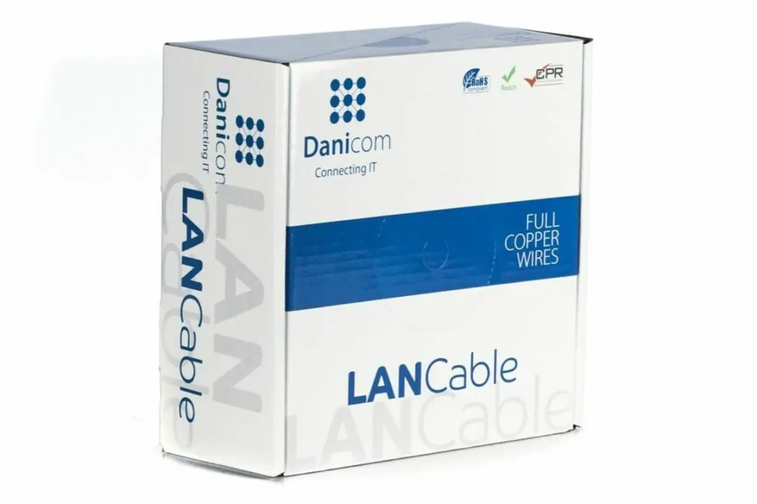 Danicom DC-OUT-UTP5E-100S-FCA CAT5e Buitenkabel - Zwart - afbeelding 4 van 4