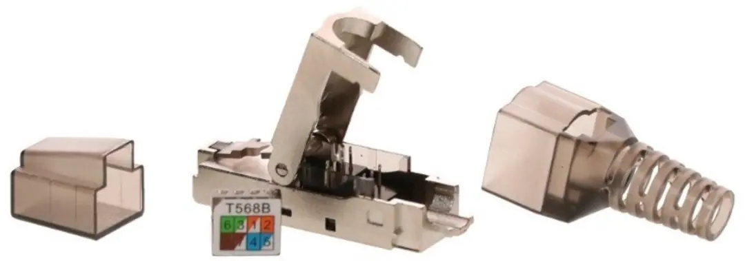 Danicom DC-RJ45-SFTP7S-PRO S/FTP CAT7 RJ45 Connector - afbeelding 4 van 6