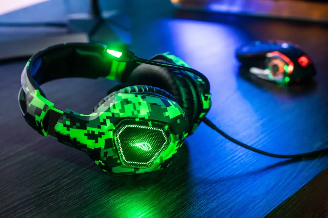 SureFire Skirmish 48821 Gaming Headset - Zwart/Groen - afbeelding 6 van 6