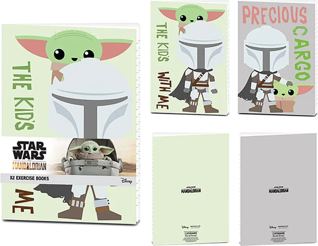 Pyramid International Star Wars The Mandalorian The Kid's With Me Mok - 325ml - Wit - afbeelding 3 van 3