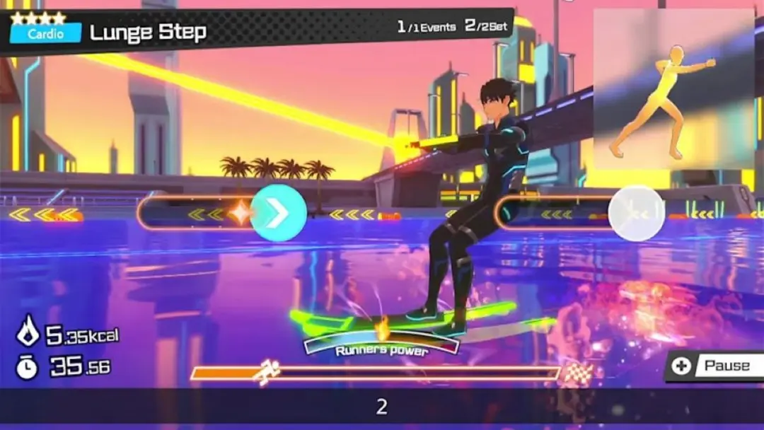 Fitness Circuit - Nintendo Switch Game - afbeelding 6 van 6