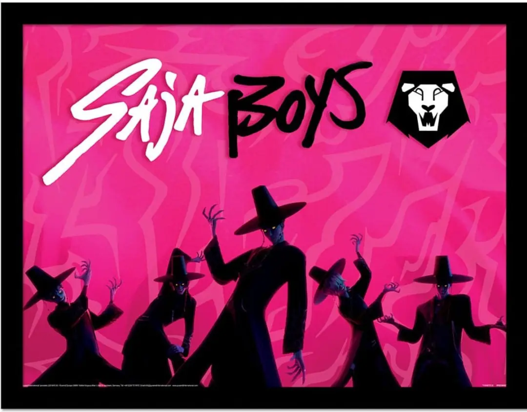 Pyramid KPop Demon Hunters Saja Boys Idol Poster