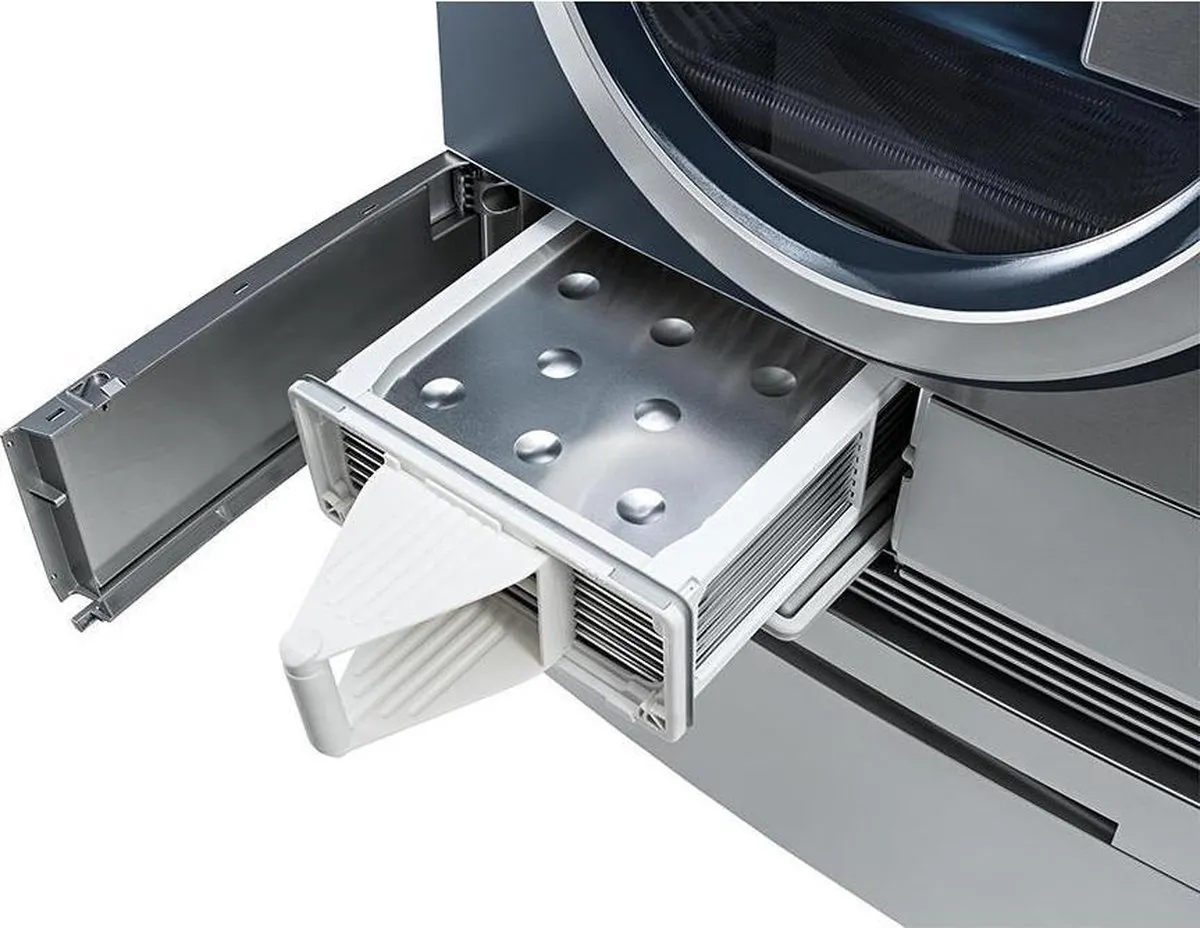 Electrolux TE1120P Vrijstaande Wasdroger 8 kg - Roestvrijstaal