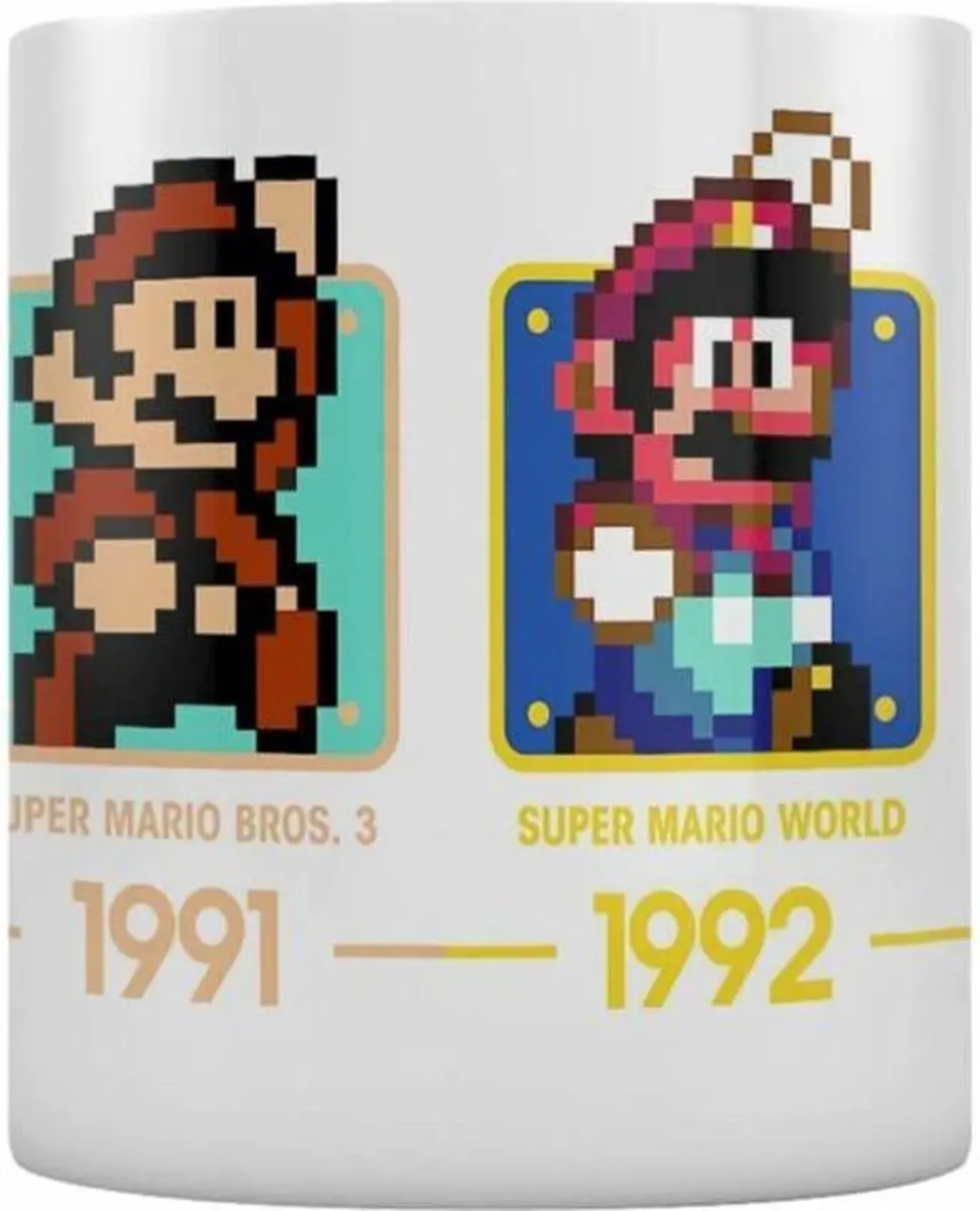 Pyramid Super Mario Mok - Mario door de eeuwen heen - 315ml - afbeelding 3 van 6