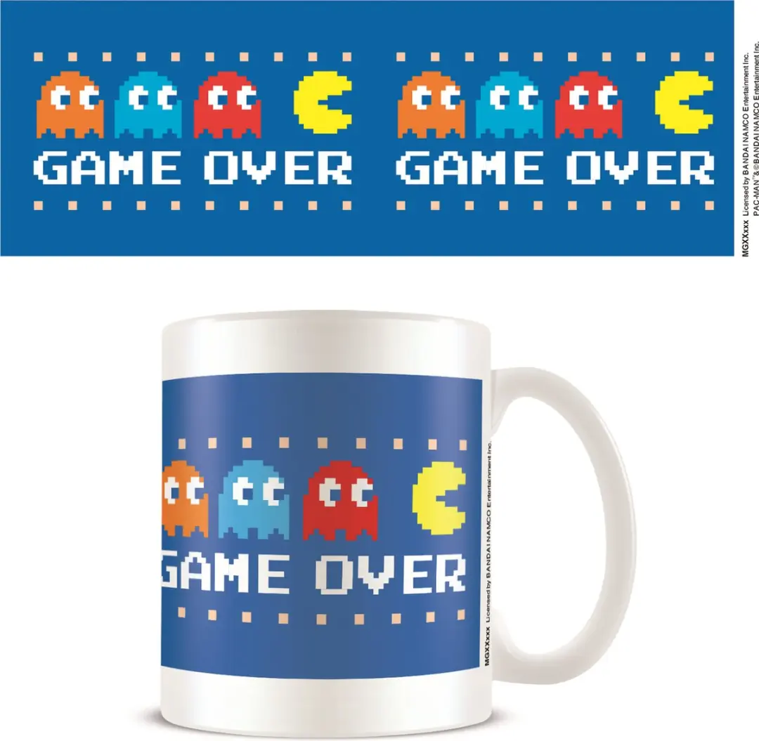 Pyramid Pac-Man Game Over Mok