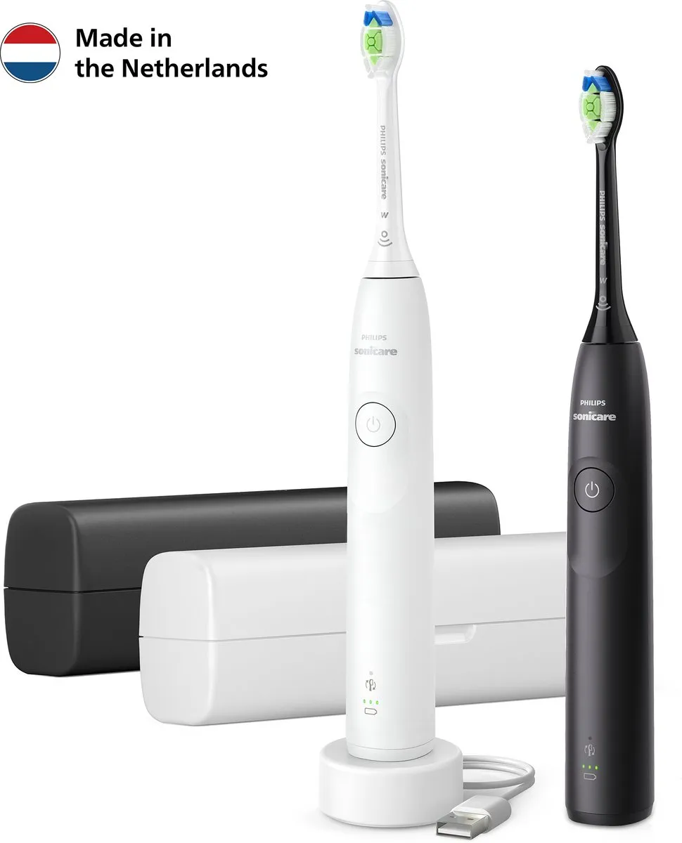 Philips Sonicare 5300 HX7109/01 Elektrische Tandenborstel - 2 Stuks