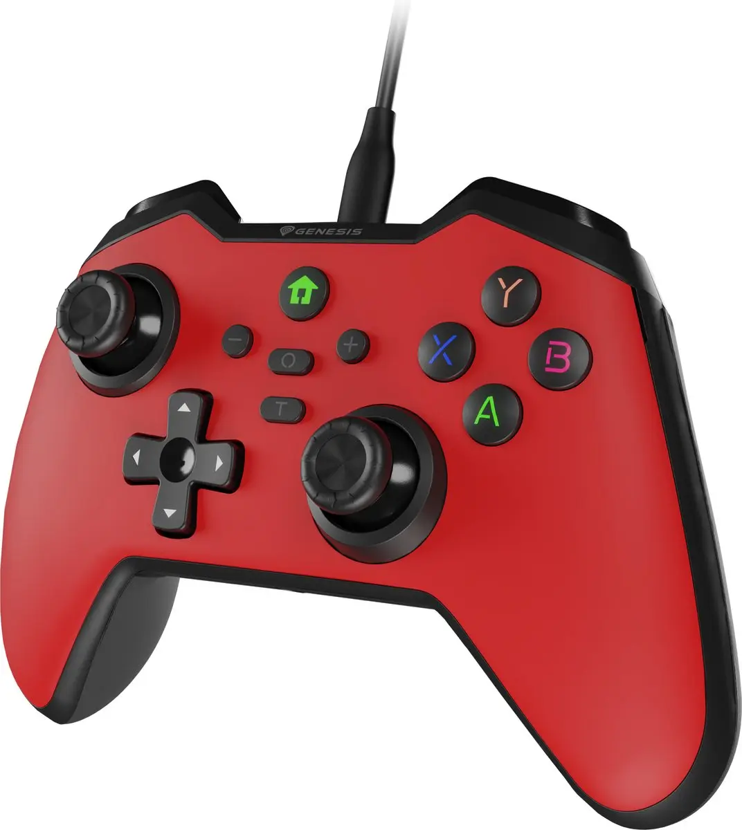 Genesis Mangan 300 NJG-2105 Gamepad - Rood - afbeelding 3 van 6