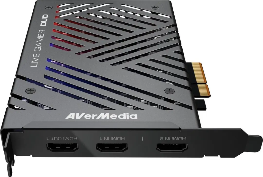 AVerMedia Live Gamer DUO 61GC570D00A5 Capture Card - Zwart - afbeelding 5 van 6