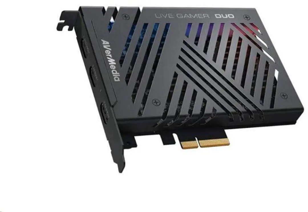 AVerMedia Live Gamer DUO 61GC570D00A5 Capture Card - Zwart - afbeelding 3 van 6