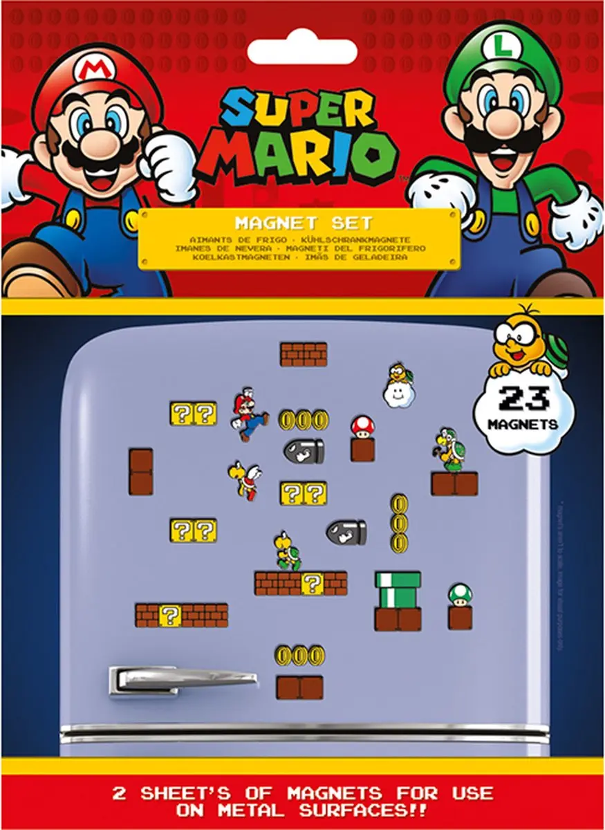 Pyramid Super Mario MS65081 Magneetset