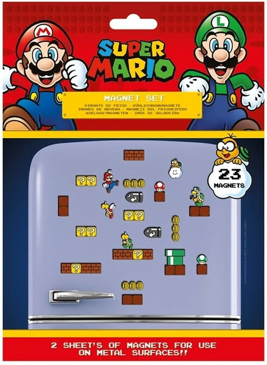 Pyramid Super Mario MS65081 Magneetset - Veelkleurig - afbeelding 5 van 5