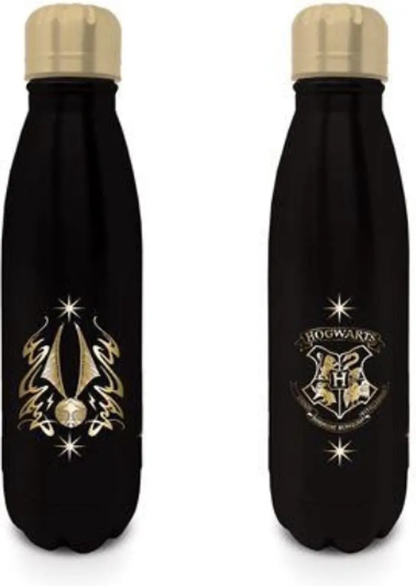 Pyramid Harry Potter Gouden Snaai Metalen Waterfles 550ml