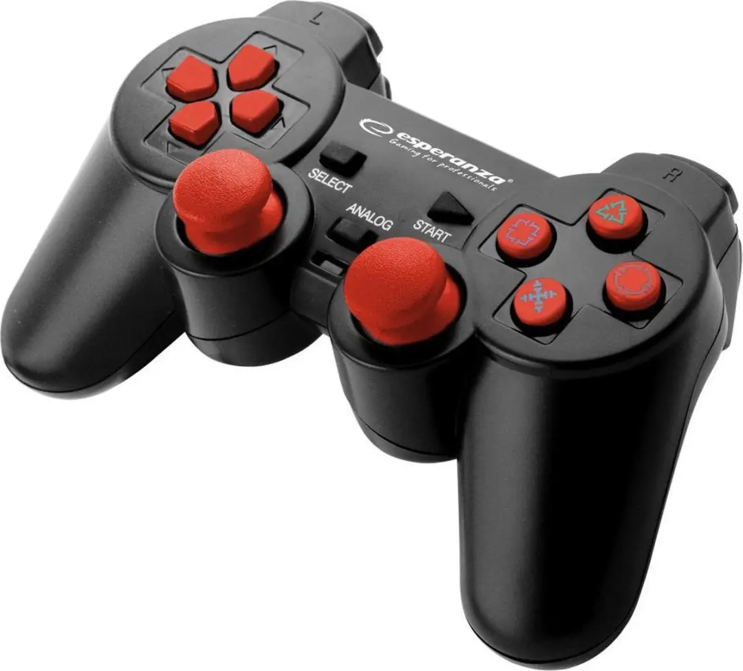 Esperanza EGG106R Controller voor PC/PS2/PS3