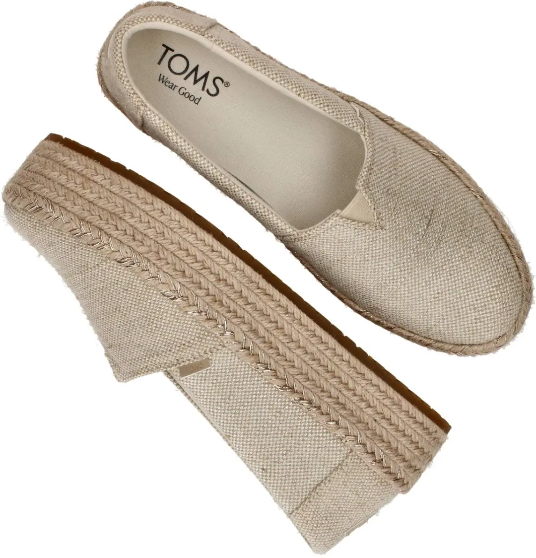 TOMS Valencia Espadrilles - Wit/Beige - afbeelding 4 van 6