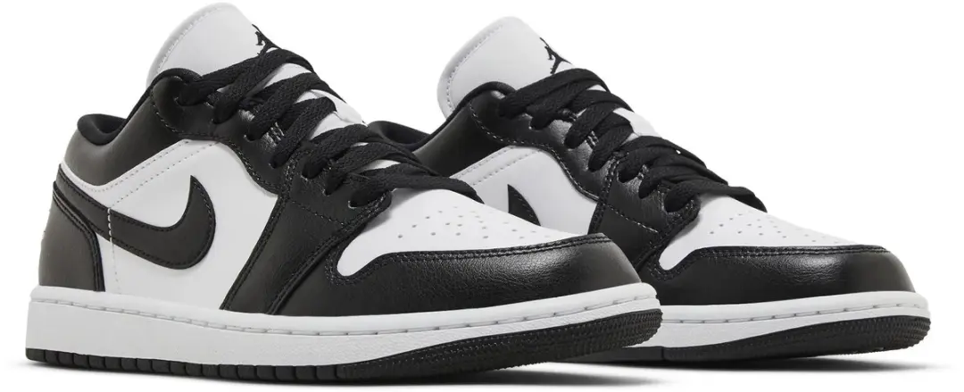 Nike Air Jordan 1 Low Dames Sneakers - Wit - afbeelding 4 van 6
