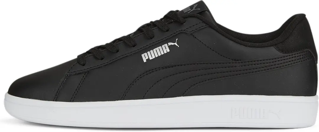 PUMA Smash 3.0 L Herensneaker Leer - Zwart - afbeelding 2 van 6