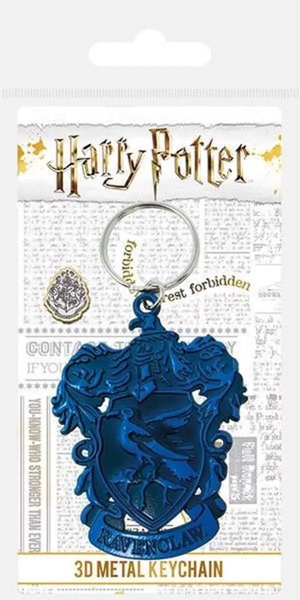 Pyramid Harry Potter Ravenclaw Crest Metalen Sleutelhanger