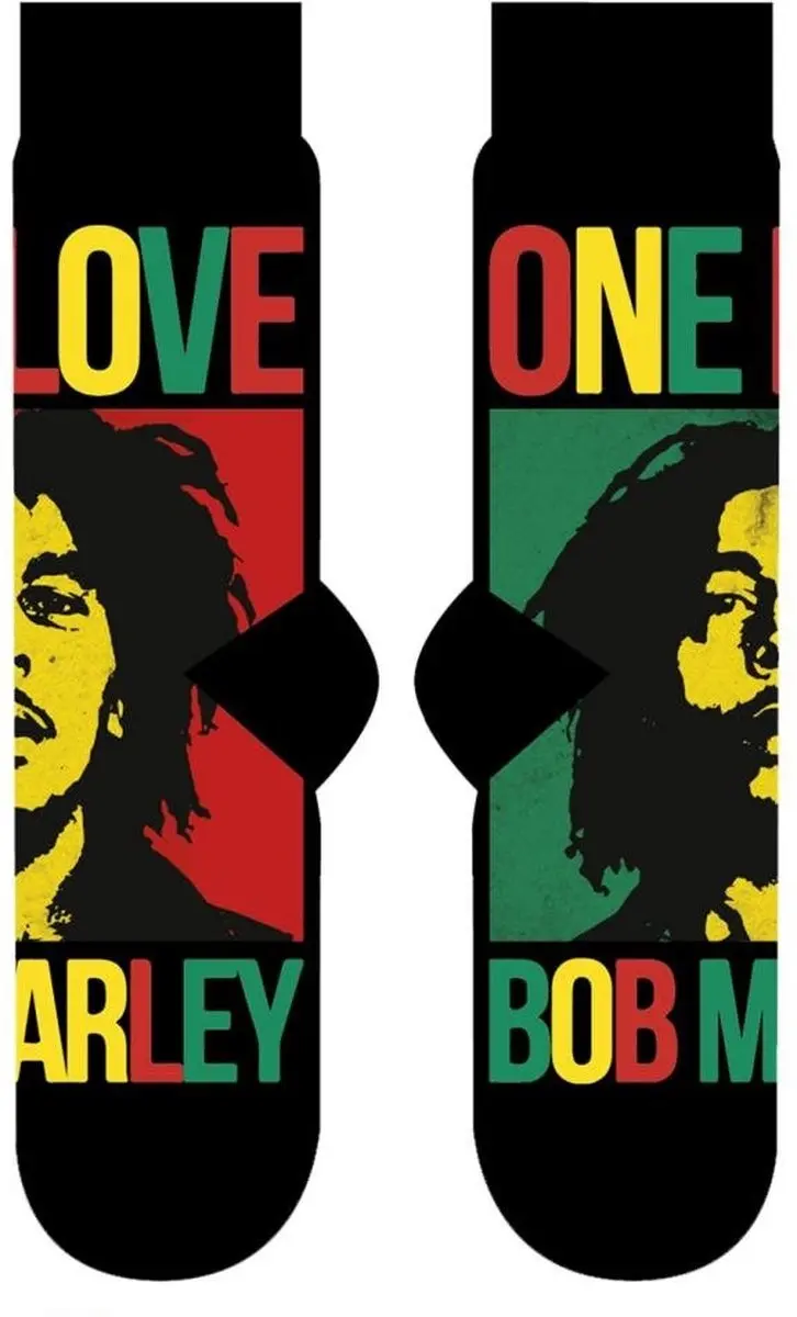 Bob Marley One Love Giftset met Mok 315ml en Sokken - afbeelding 2 van 6