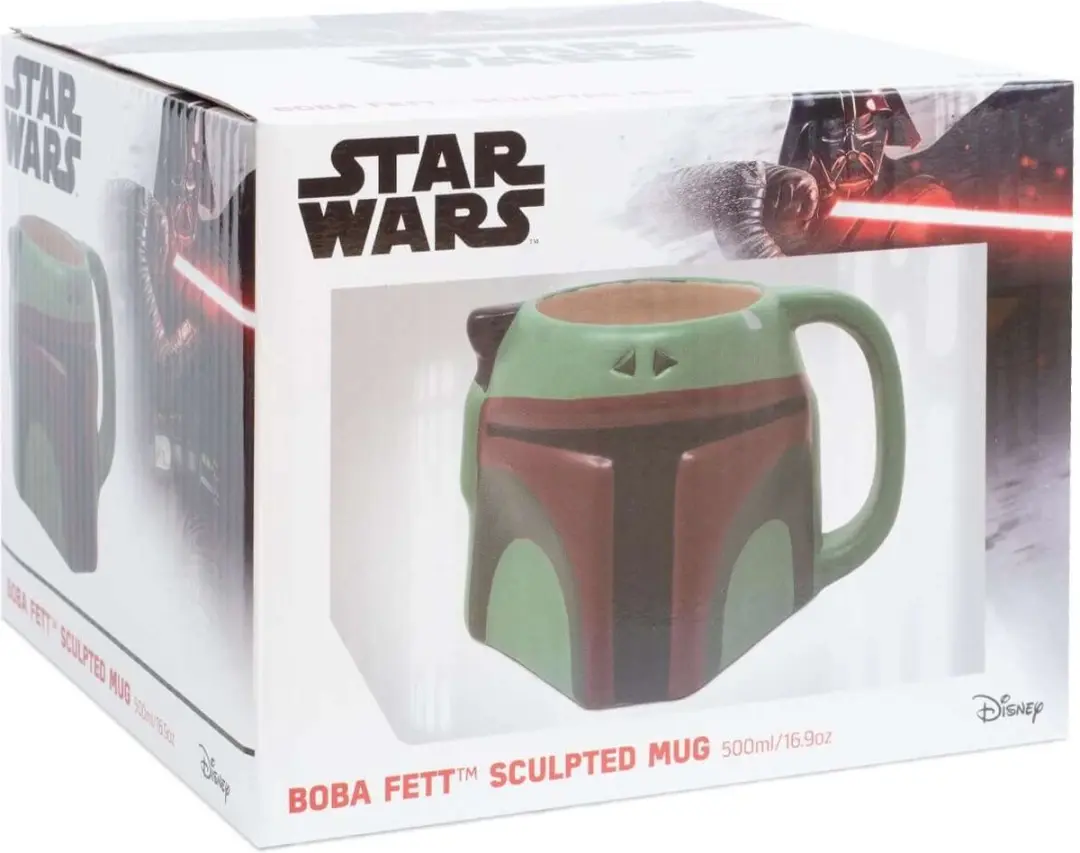 Pyramid Star Wars Boba Fett Gebeeldhouwde Mok - 385ml - afbeelding 2 van 5
