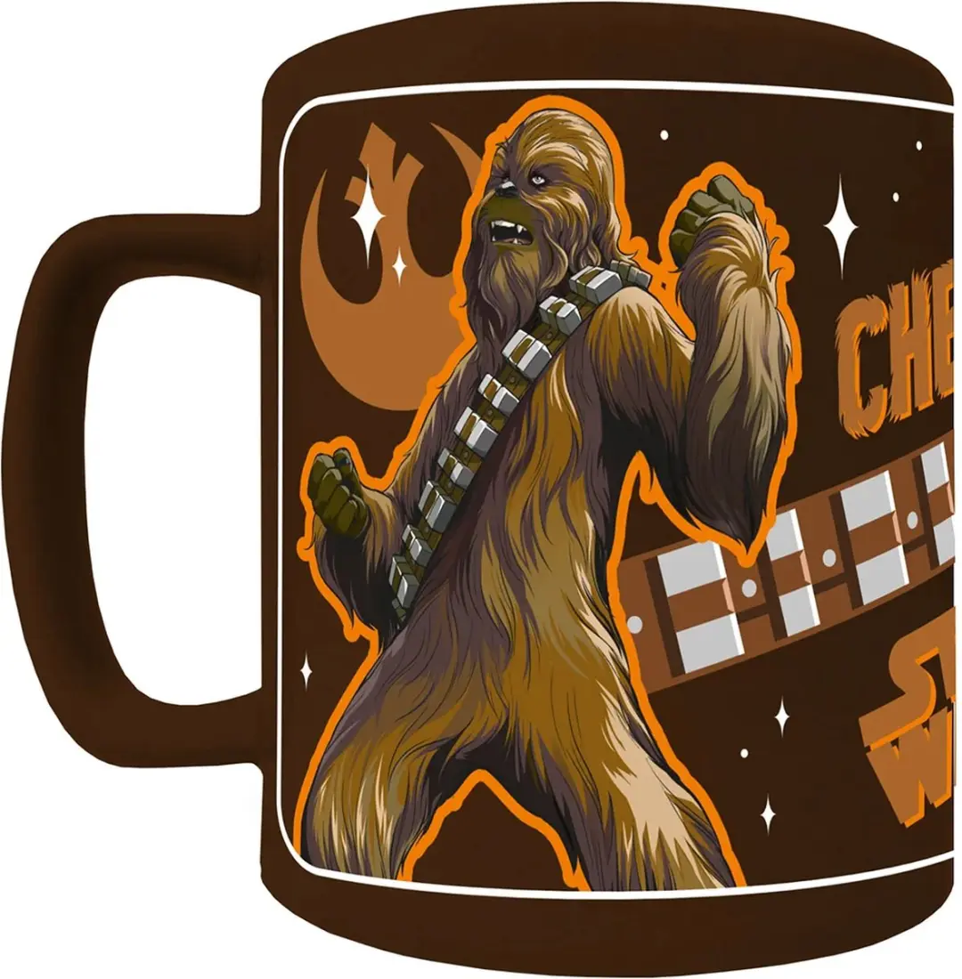 Pyramid International Star Wars Fuzzy Mok Chewbacca 440ml - afbeelding 3 van 6