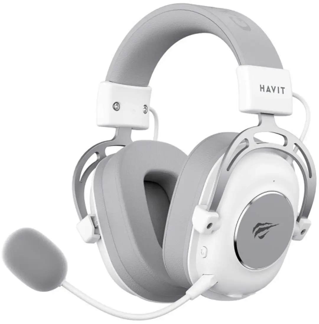 HAVIT H2002YG Gaming Headset - Wit & Grijs - afbeelding 5 van 5