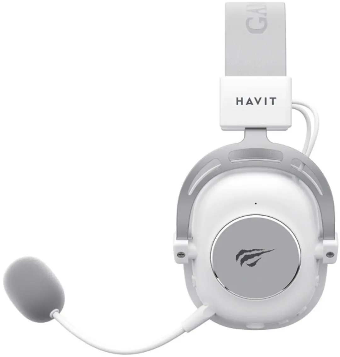 HAVIT H2002YG Gaming Headset - Wit & Grijs - afbeelding 2 van 5