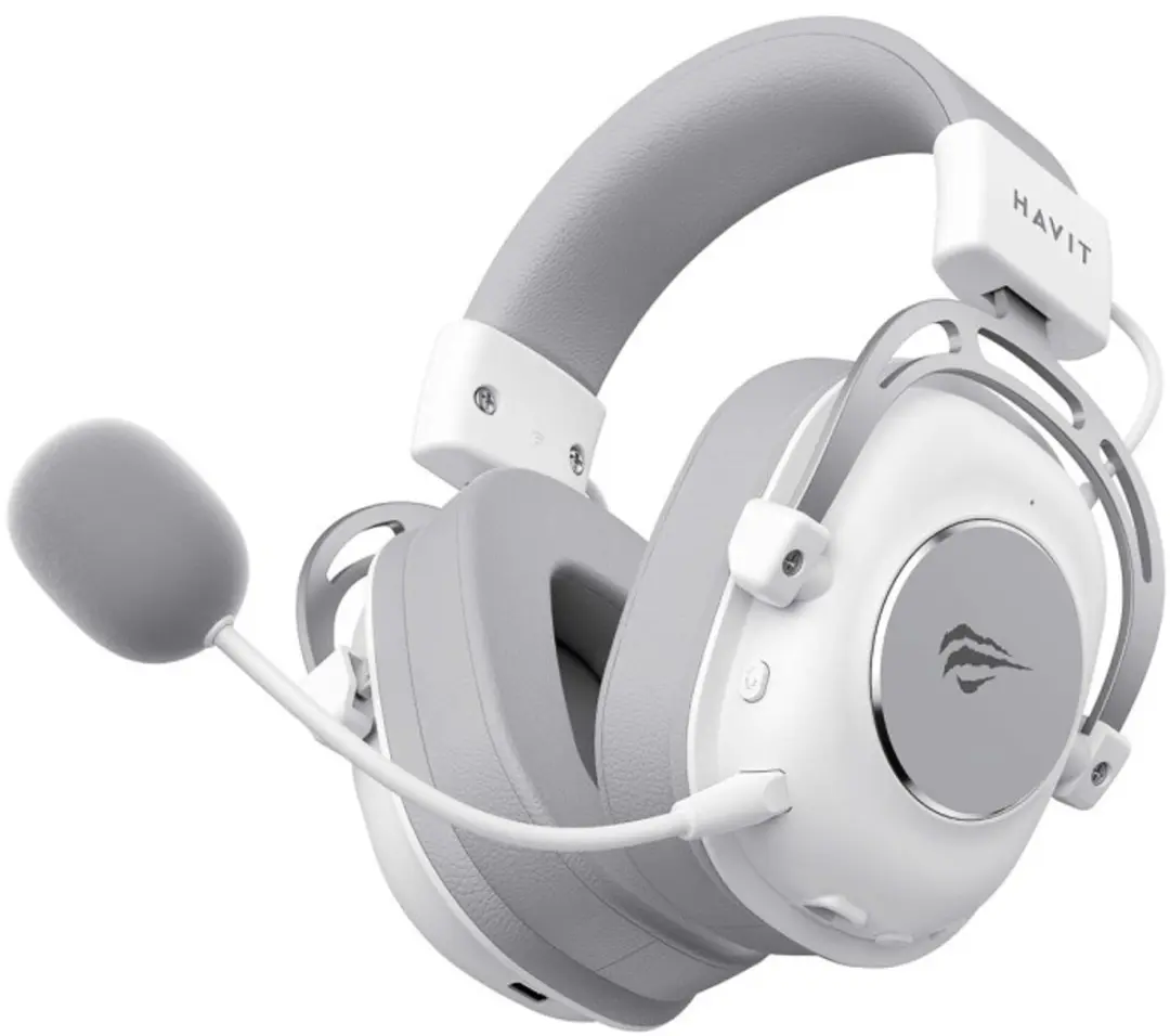 HAVIT H2002YG Gaming Headset - Wit & Grijs - afbeelding 3 van 5