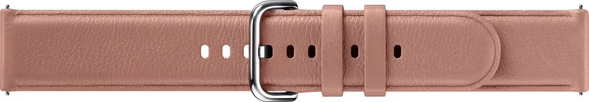 Samsung Galaxy Watch Active 2 Lederen Armband - M/L - Roségoud