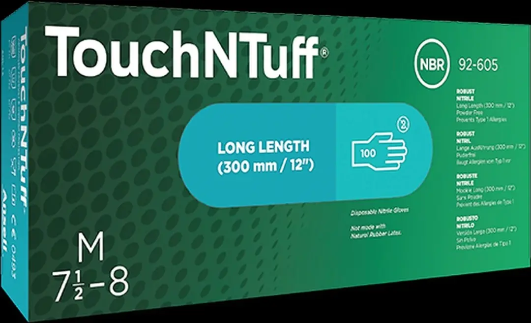 Ansell TouchNTuff 92605070 Nitril Wegwerphandschoen - S - afbeelding 3 van 5