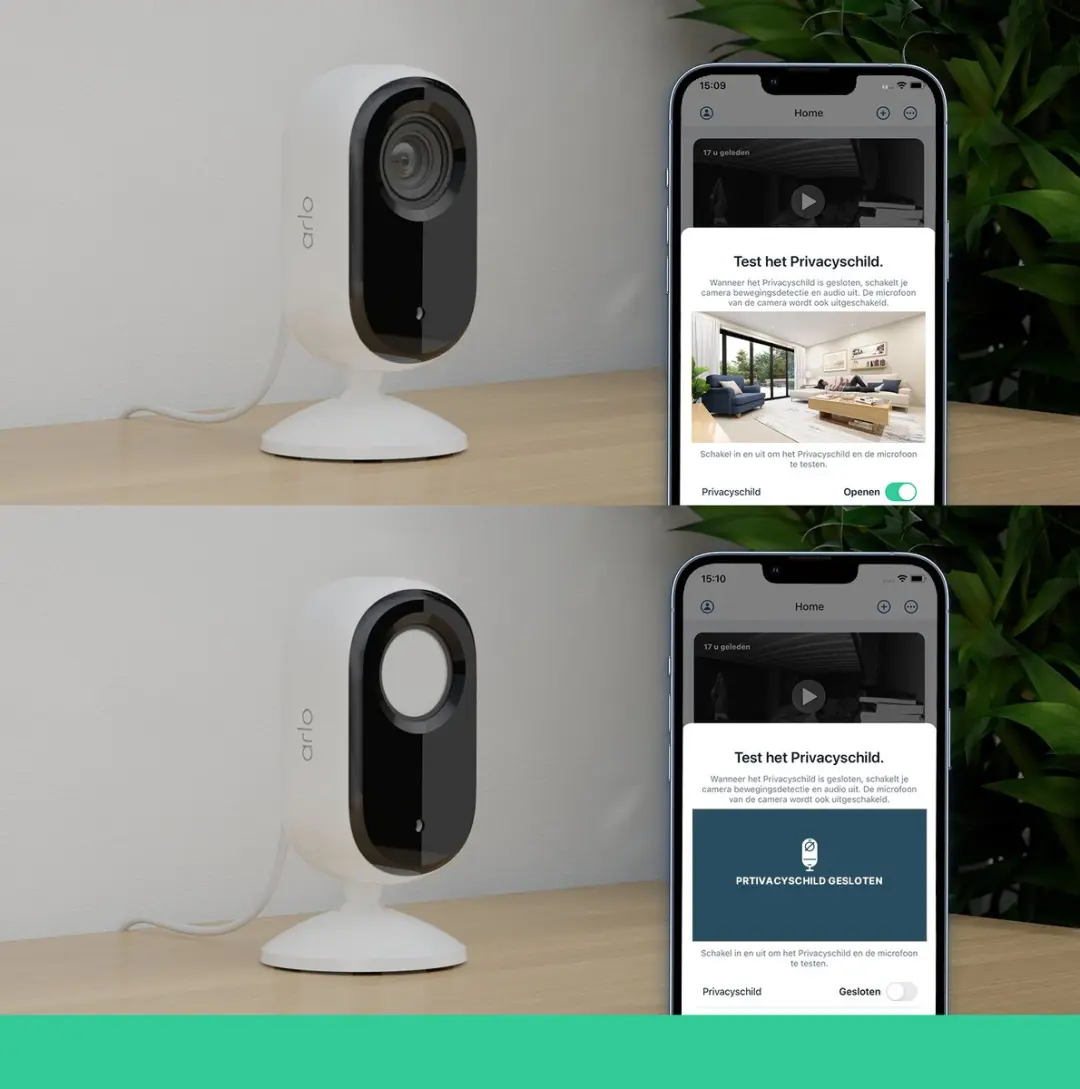 Arlo Essential 2K Beveiligingscamera VMC3260-100EUS - 2-pak - afbeelding 3 van 6