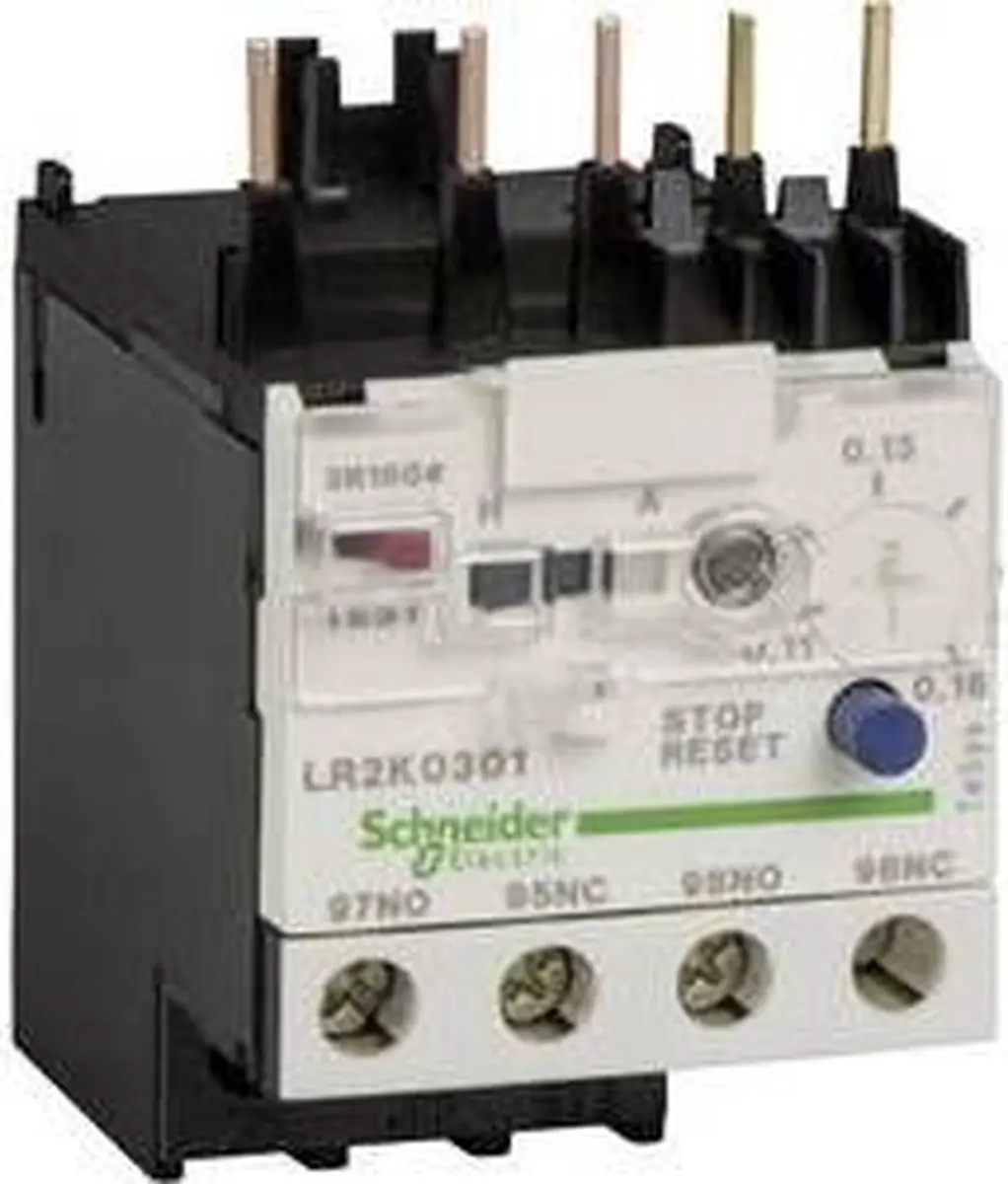 Schneider Electric LR2K0314 Motorbeveiligingsrelais - 1x NO, 1x NC - afbeelding 2 van 3