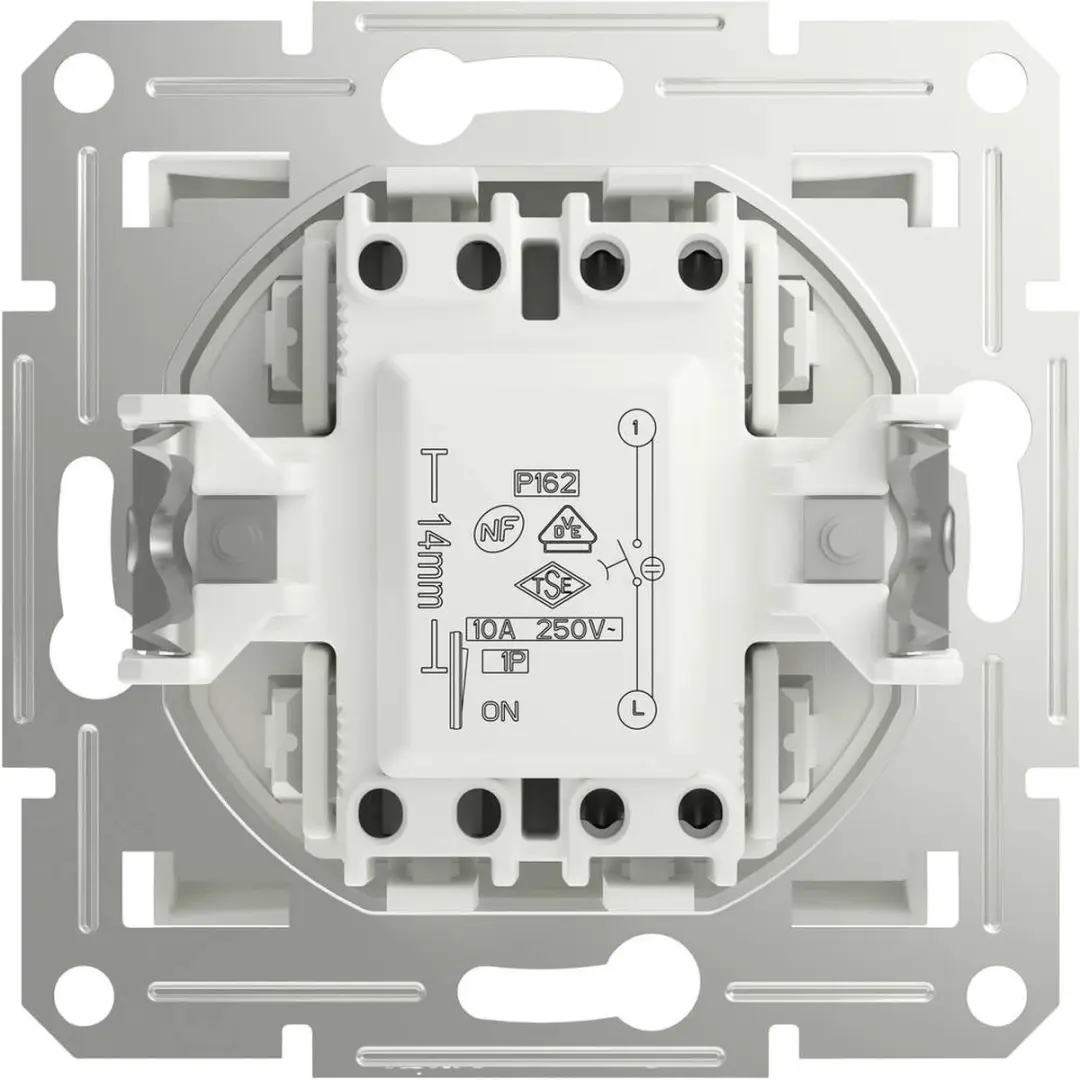 Schneider Electric Asfora EPH1670121D Schakelaar 10A - Wit - afbeelding 5 van 6