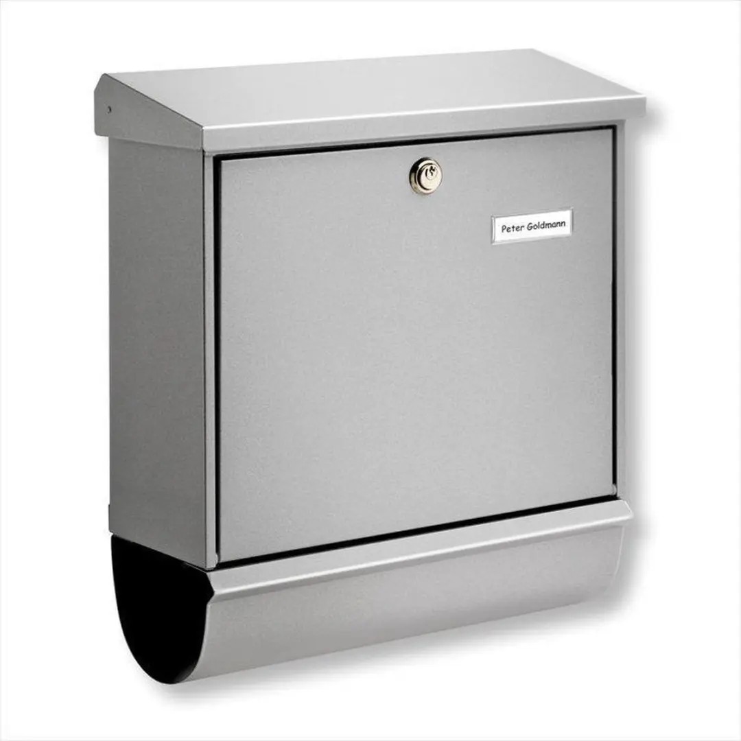Burg-Wächter Comfort-Set 91300Si Wandbrievenbus - Zilver - afbeelding 6 van 6