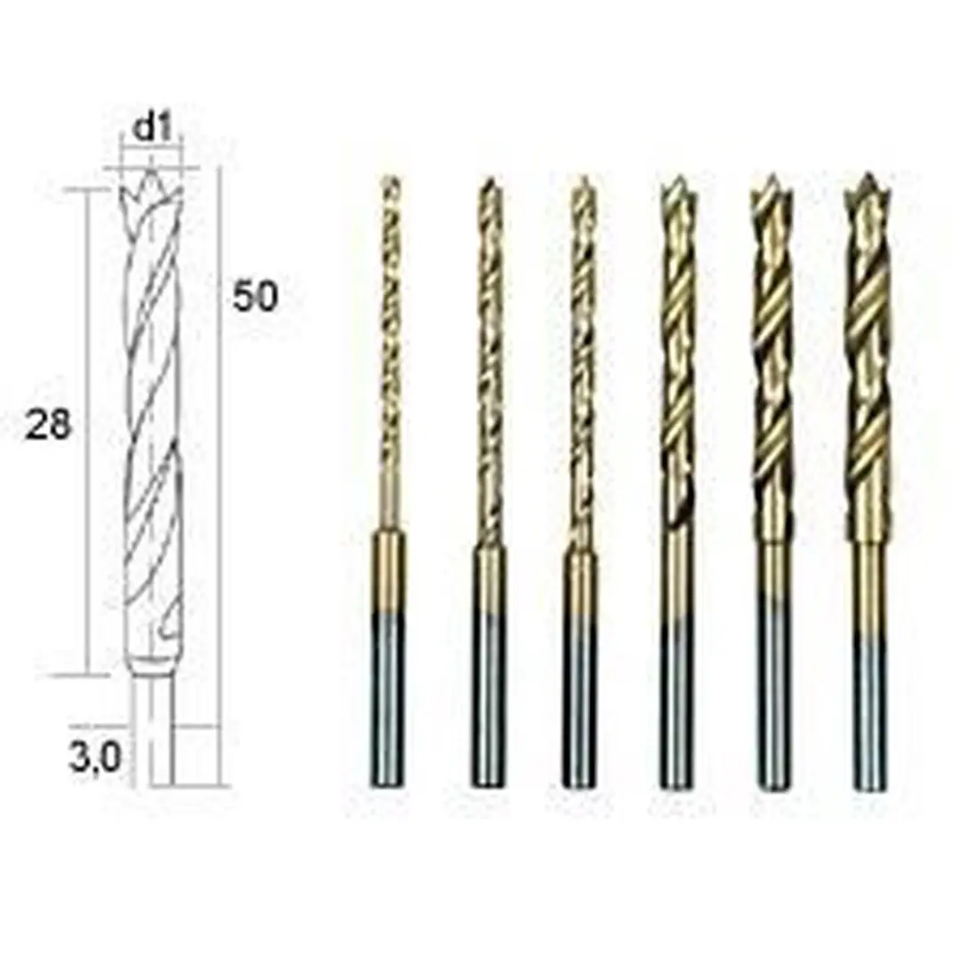 Proxxon Micromot 28 876 HSS Spiraalboorset 6-delig - afbeelding 5 van 6