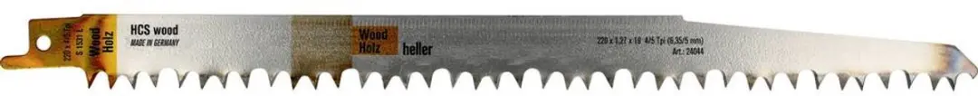 Heller 24044 4 Sabelzaagblad - 220mm - afbeelding 5 van 6