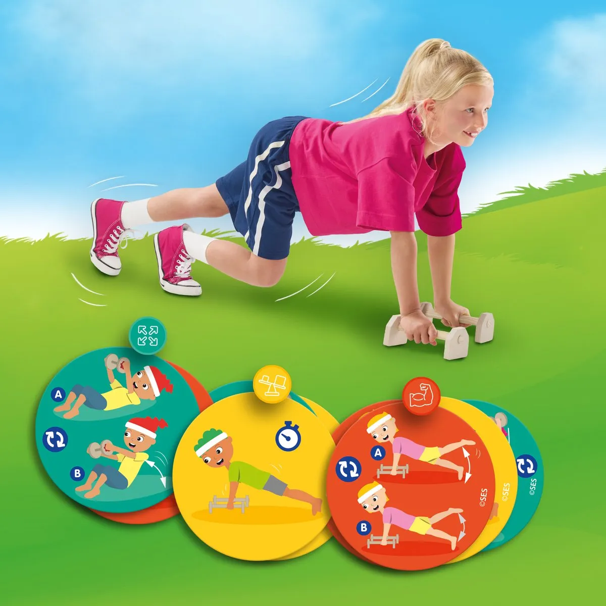 SES Creative Fitness Fun - Meerkleurig