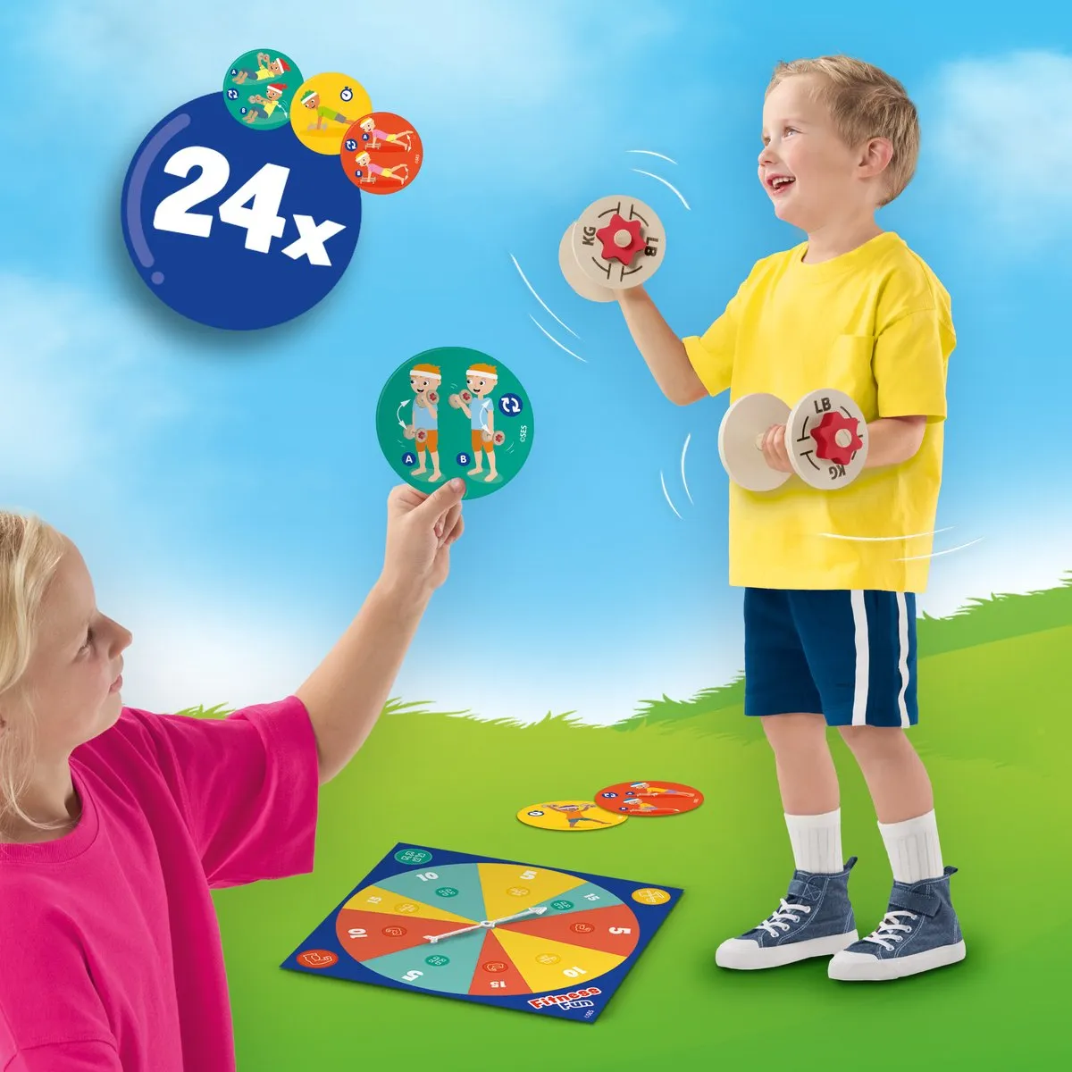 SES Creative Fitness Fun - Meerkleurig