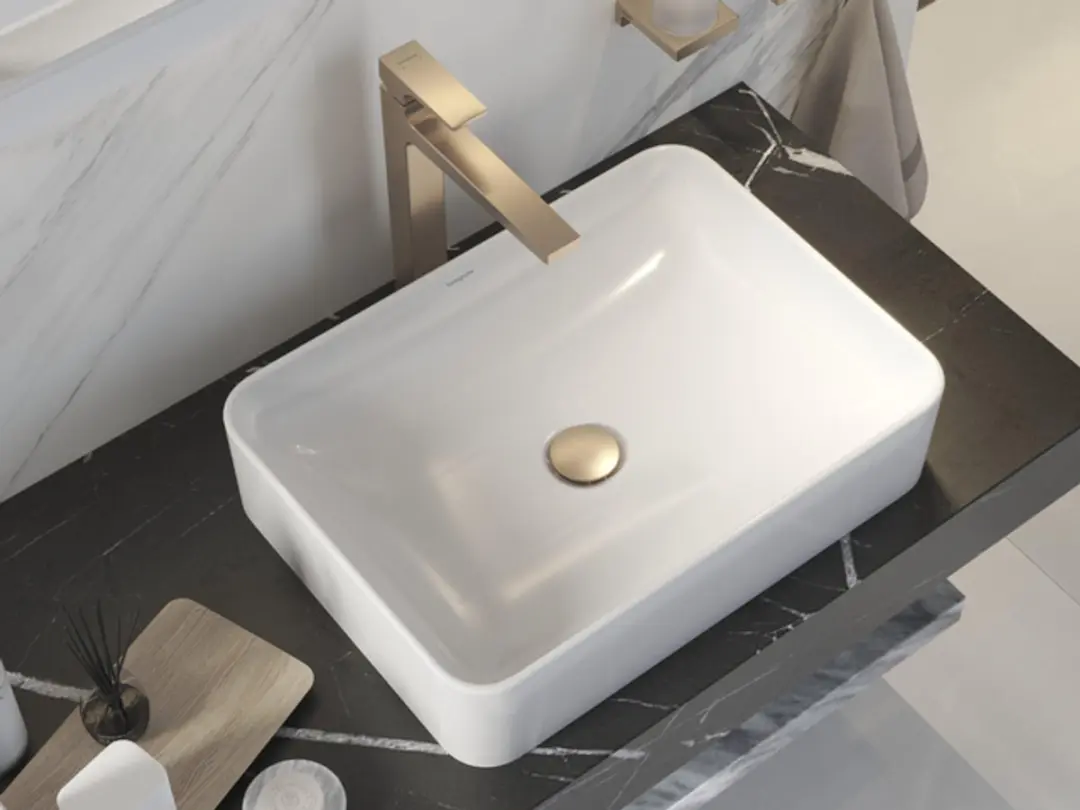 Hansgrohe Afvoergarnituur 50001140 - Geborsteld Brons - afbeelding 3 van 6