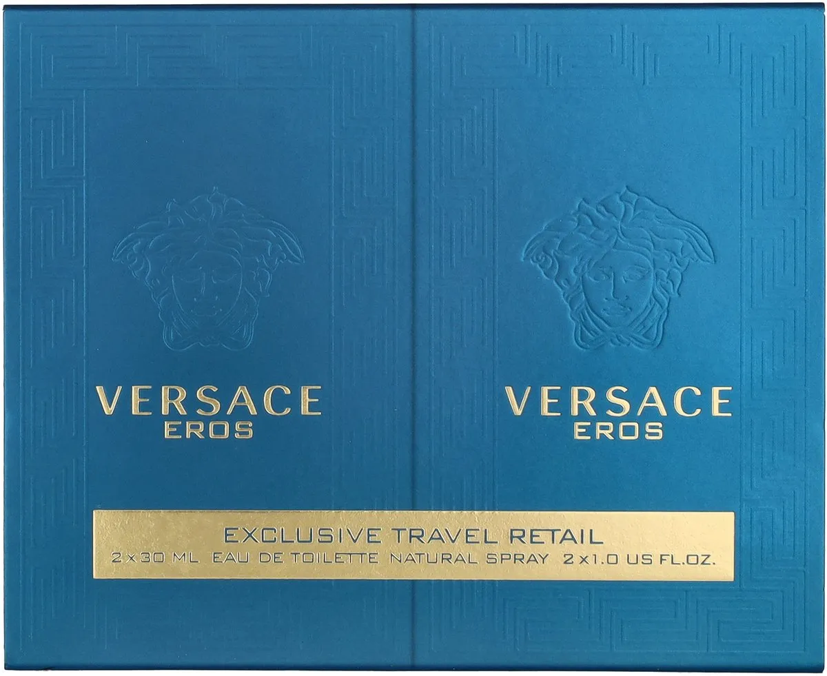 Versace Eros Pour Homme Eau de Toilette Geschenkset - 2x30ml