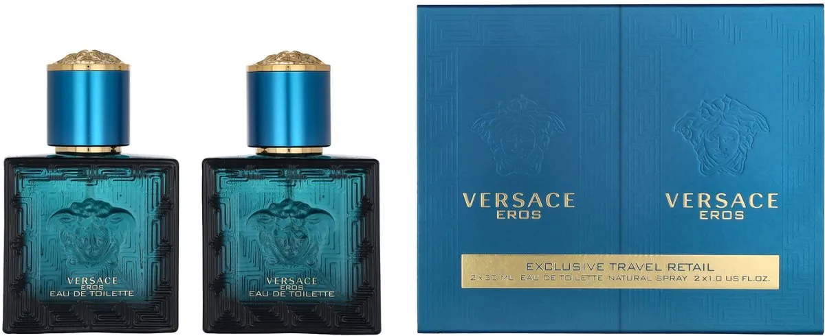 Versace Eros Pour Homme Eau de Toilette Geschenkset